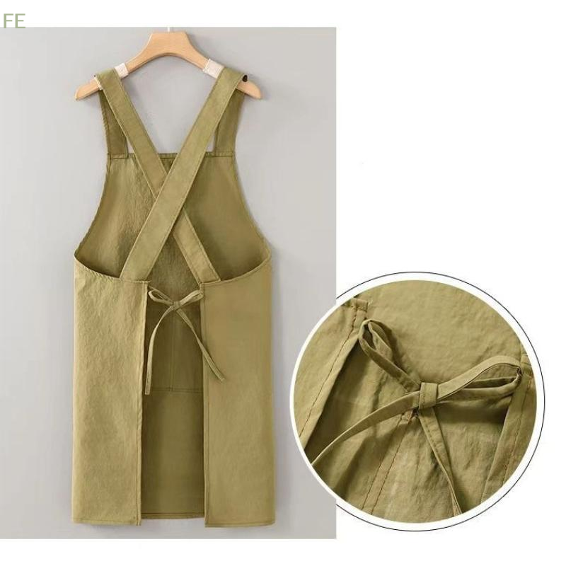 Home Cooking Meals - [F] Cooking Kitchen Aprons Breathable Wear