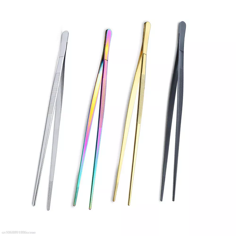 Home Cooking Help - 12Inch Kitchen Tongs Stainless Steel Culinary