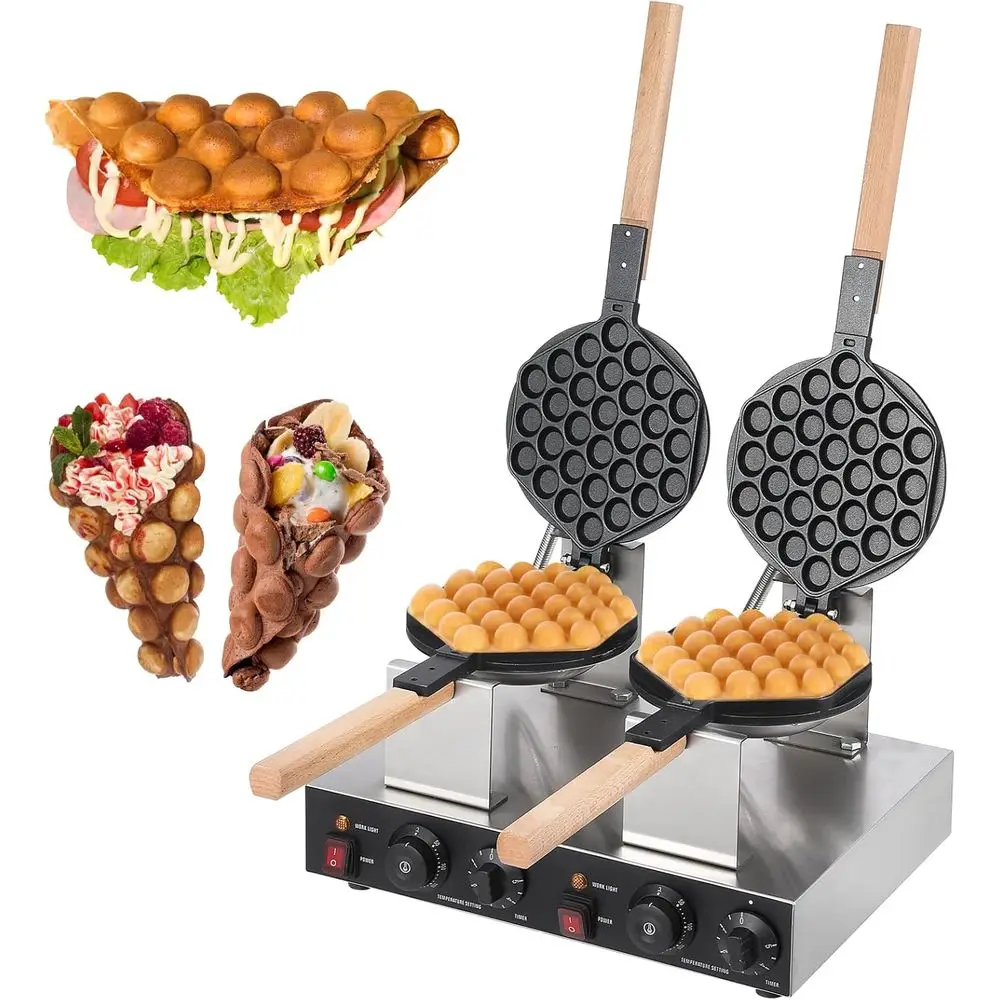 Home Cooking Electric - Bubble Wale Maker 2800W, Double-Side Heating