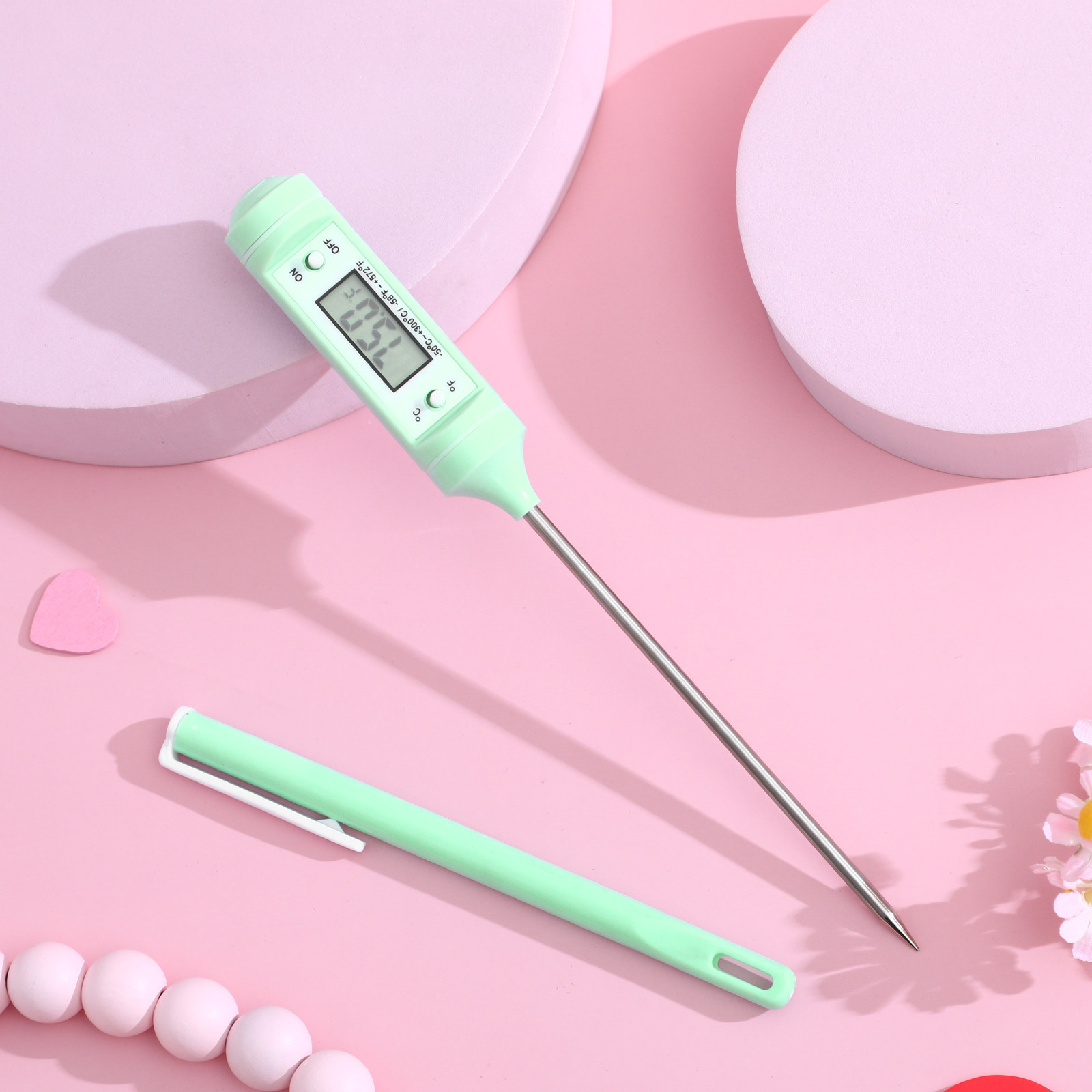 Home Cooking Kitchen - Digital Food Thermometer Kitchen Meat Milk