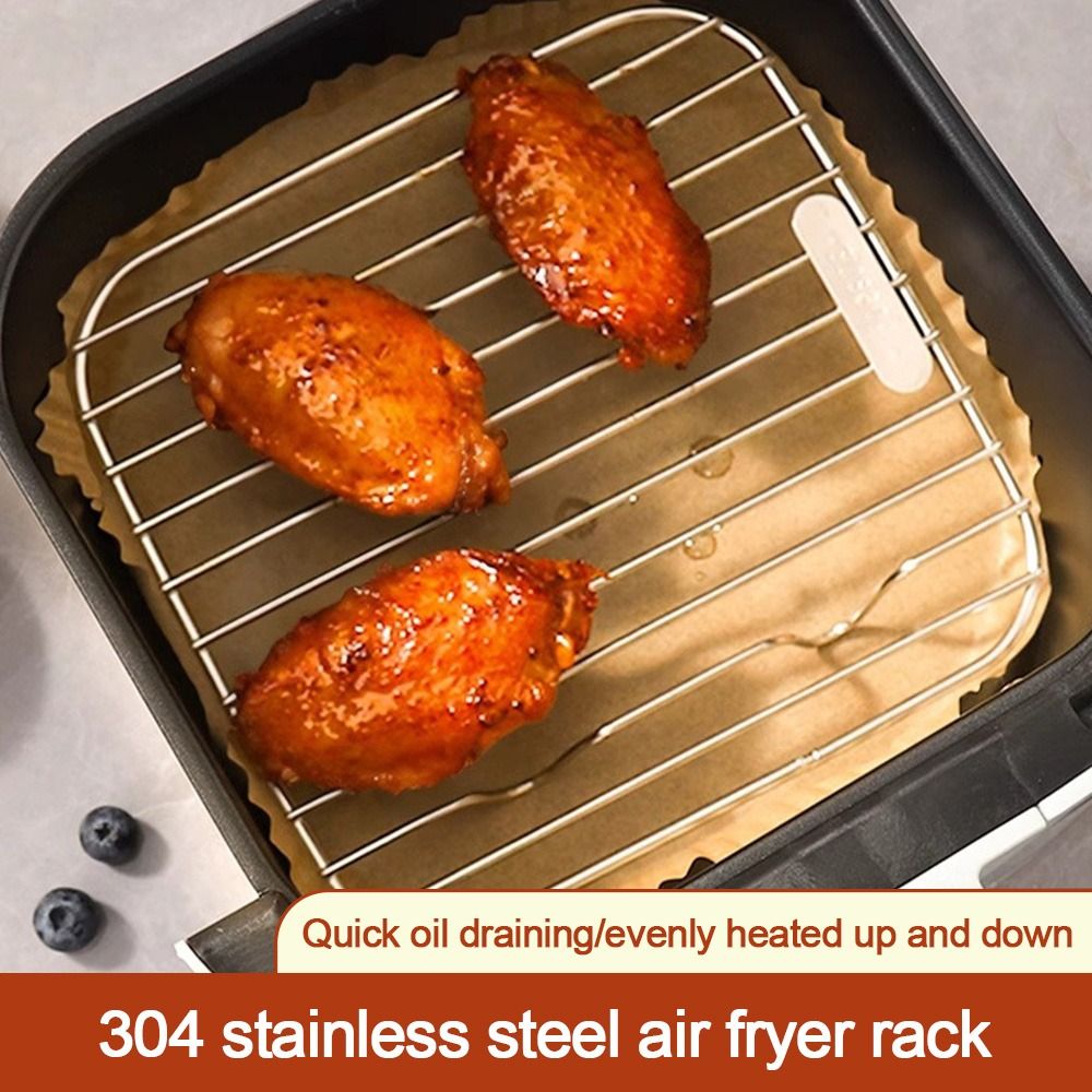 Home Cooking Meals - Round Square Cooking Rack With Foot