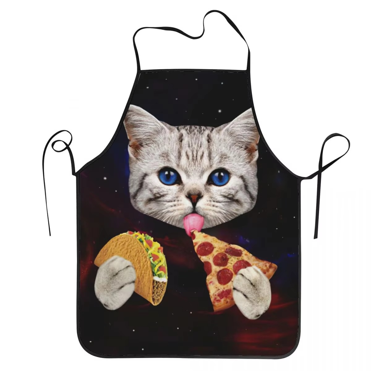 1PC Unisex Space Pizza Cat Apr - Home Cooking For Cats avis et prix
