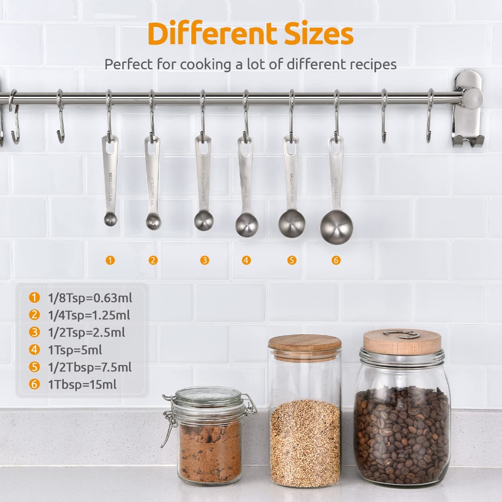 6pcs/set Food-grade Stainless  - Home Cooking Meals avis et prix