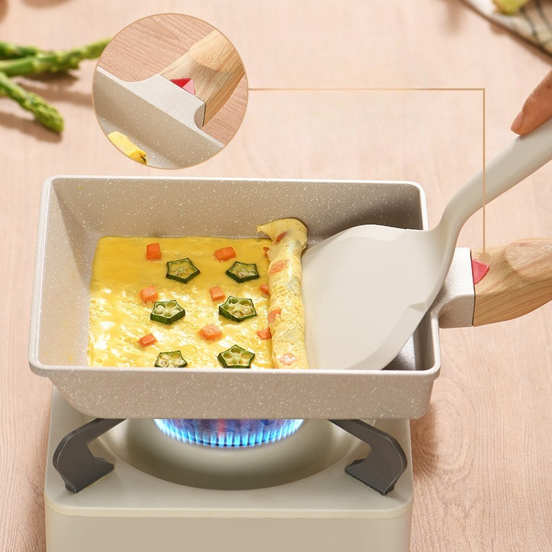 Non-Stick Tamagoyaki Square Pa - Home Cooking Egg Roll avis et prix