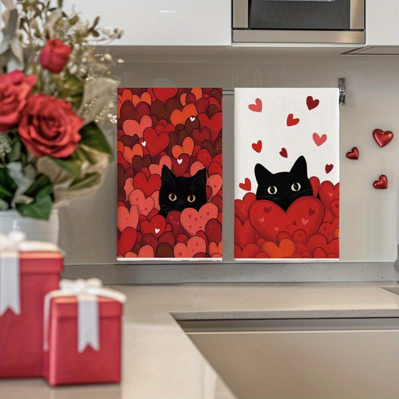 2Pcs, Heart-Shaped Black Cat K - Home Cooking For Cats avis et prix