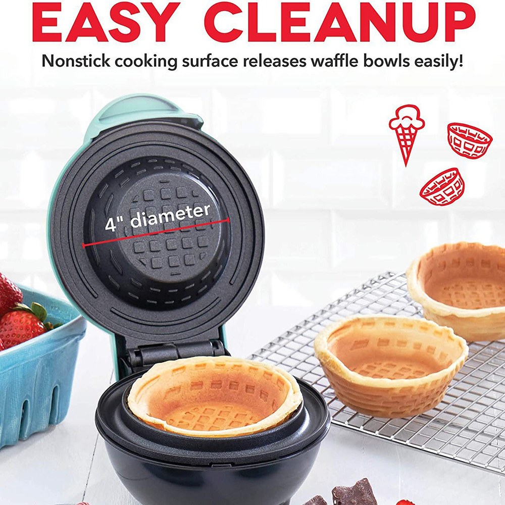 New Mini Waffle Bowl Maker 110 - Home Cooking Egg Roll avis et prix