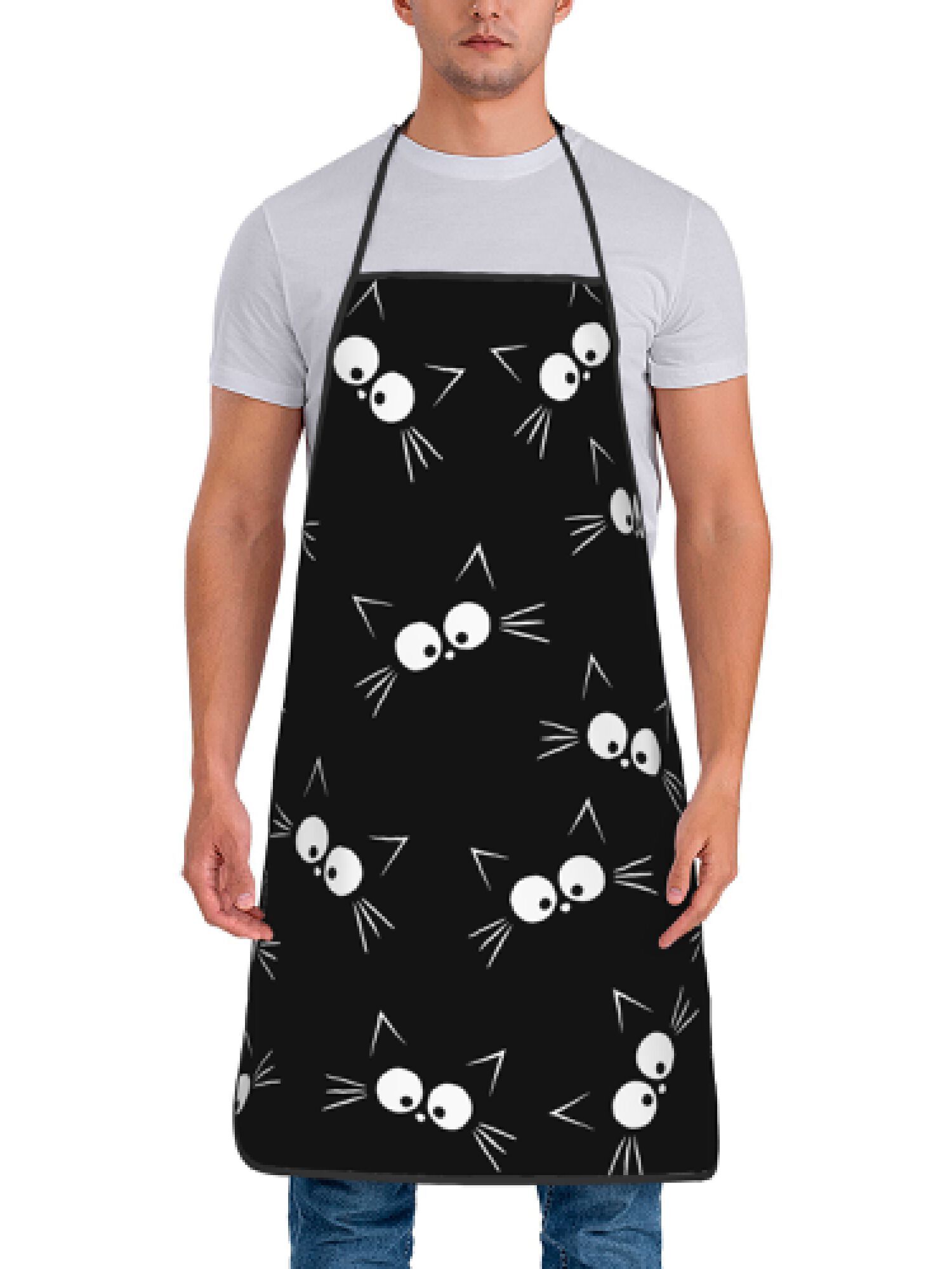 Playful Black Cat Pattern Adul - Home Cooking For Cats avis et prix