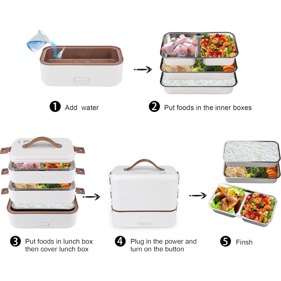 Self Cooking Electric Lunch Bo - Home Cooking Electric avis et prix