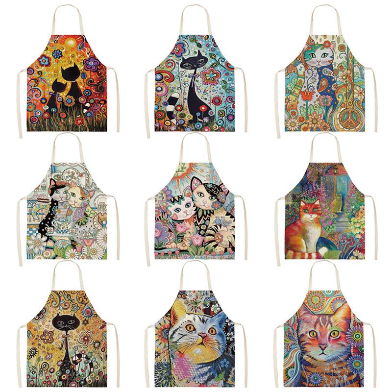 Flower Kitchen Cooking Apron C - Home Cooking For Cats avis et prix