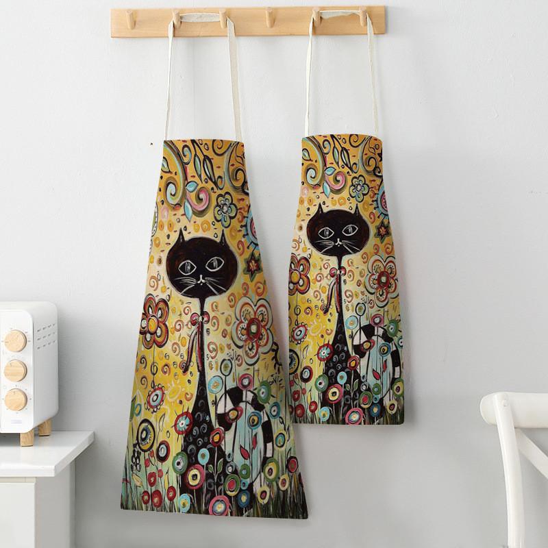 Flower Kitchen Cooking Apron C - Home Cooking For Cats avis et prix