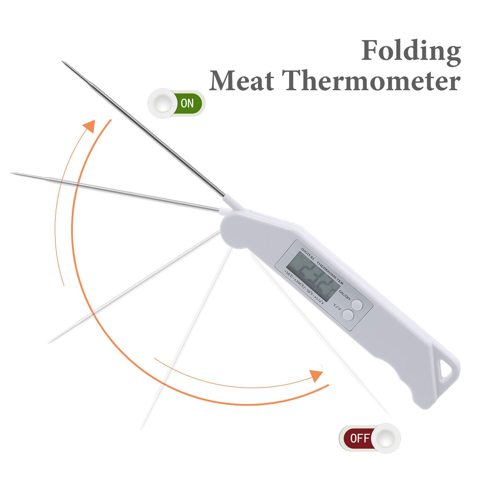 Folding Electronic Thermometer - Home Cooking Help avis et prix