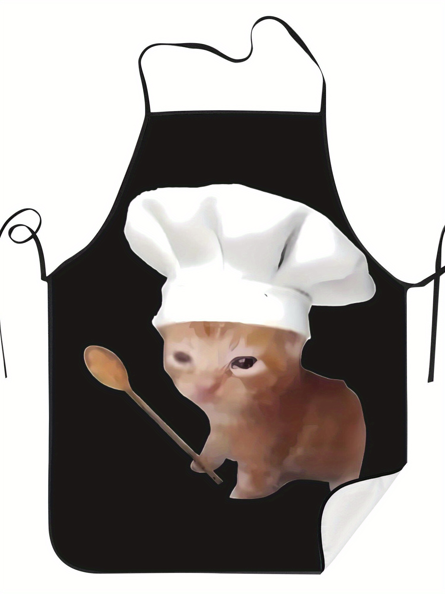 Funny Chef Crying Cat Apron Ki - Home Cooking For Cats avis et prix