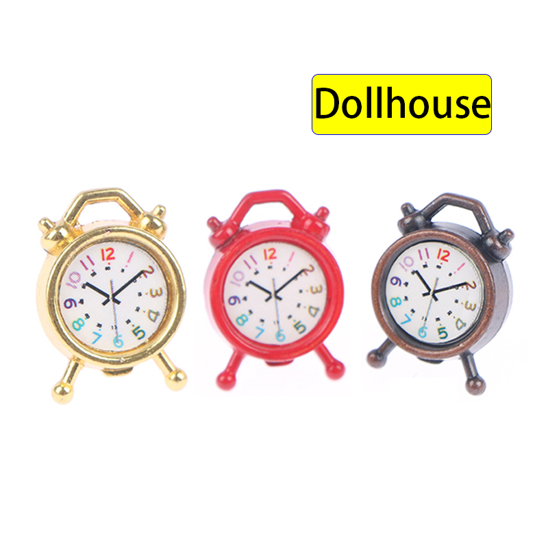 1PC 1:12 Scale Alarm Clock Dol - Home Cooking Kitchen avis et prix