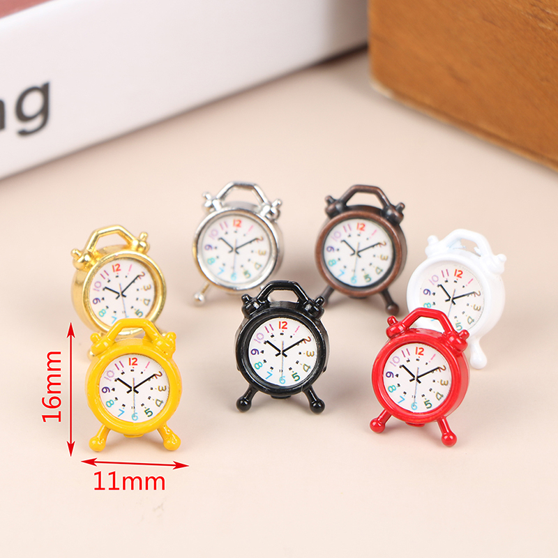1PC 1:12 Scale Alarm Clock Dol - Home Cooking Kitchen avis et prix