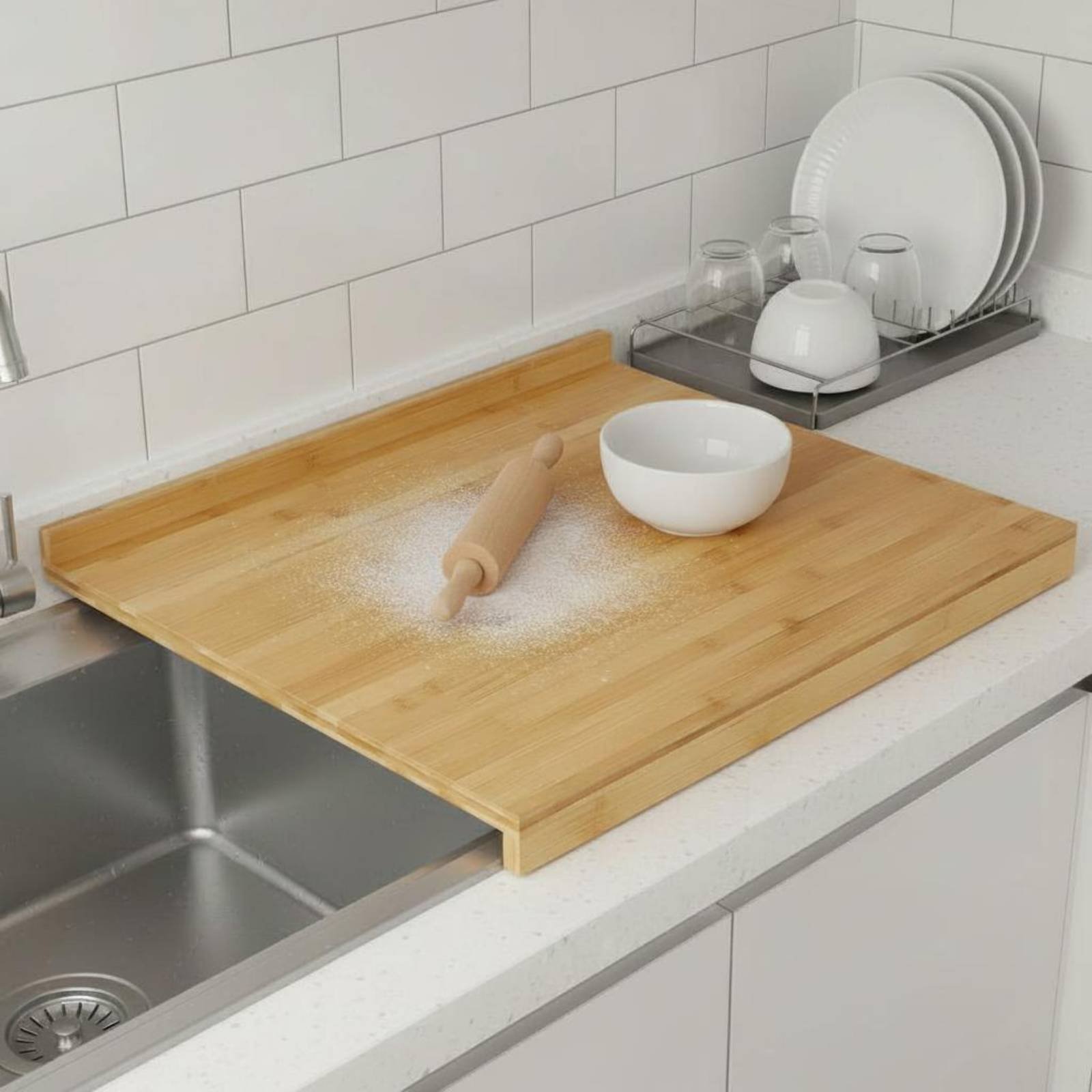 Over the Sink Cutting Board Mu - Home Cooking Kitchen avis et prix