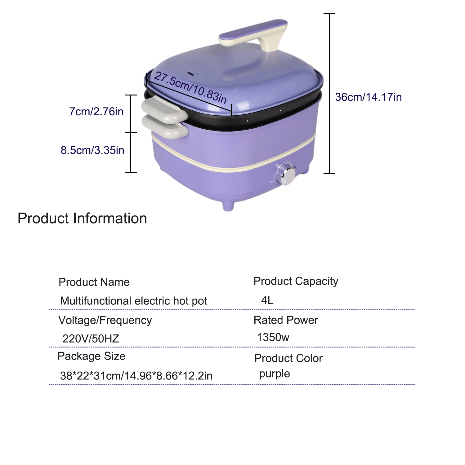 Mitcmolard Modern Multifunctio - Home Cooking Electric avis et prix