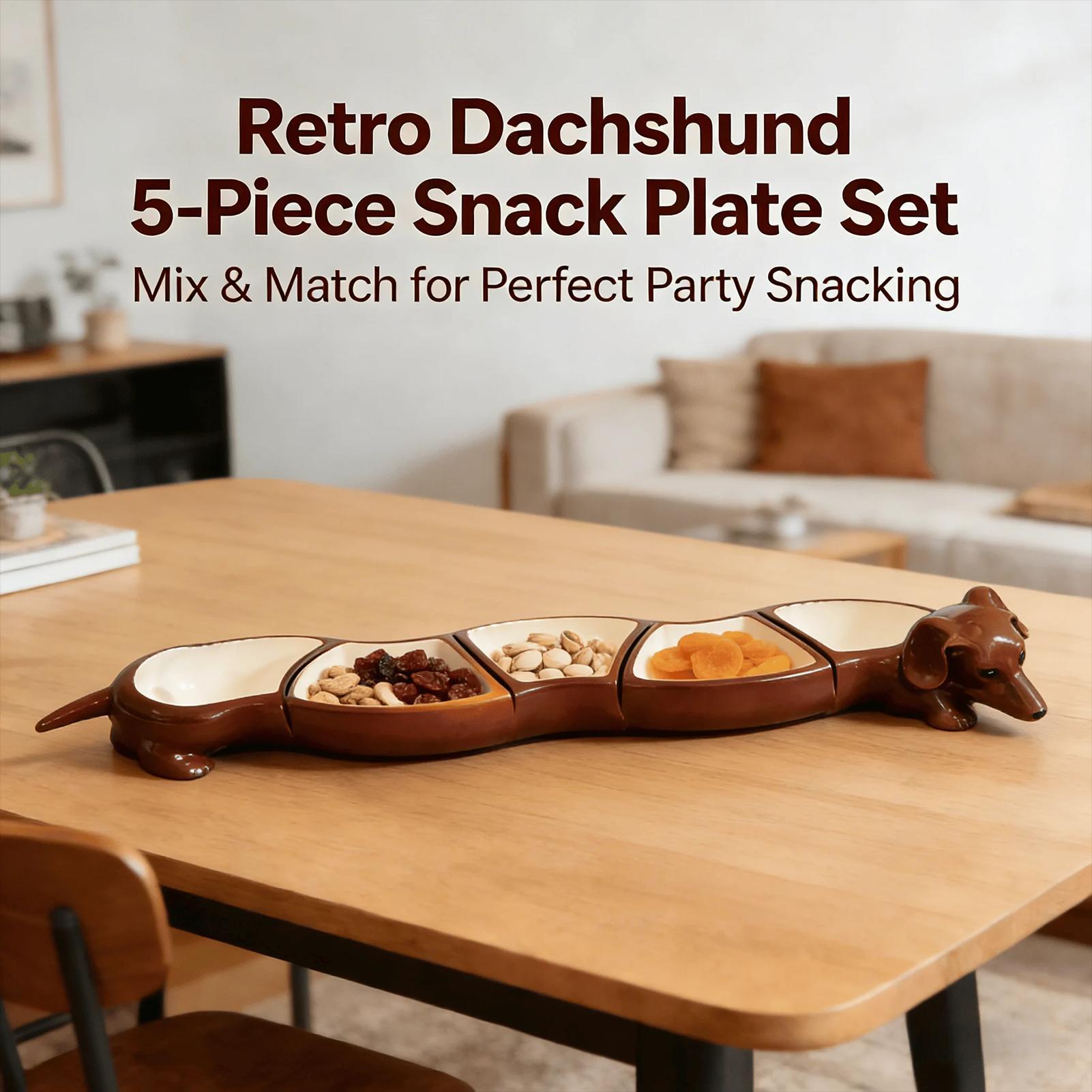 Divided Serving Platter Dachsh - Home Cooking Meals avis et prix