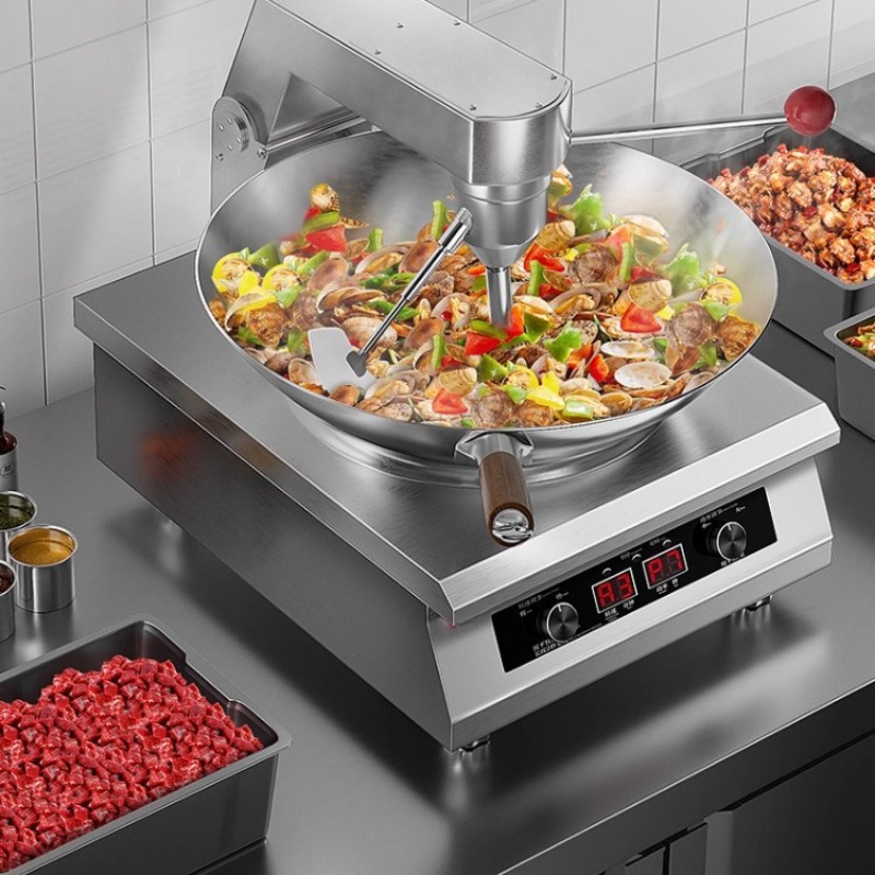 Automatic stir cooking machine - Home Cooking Fried Rice avis et prix