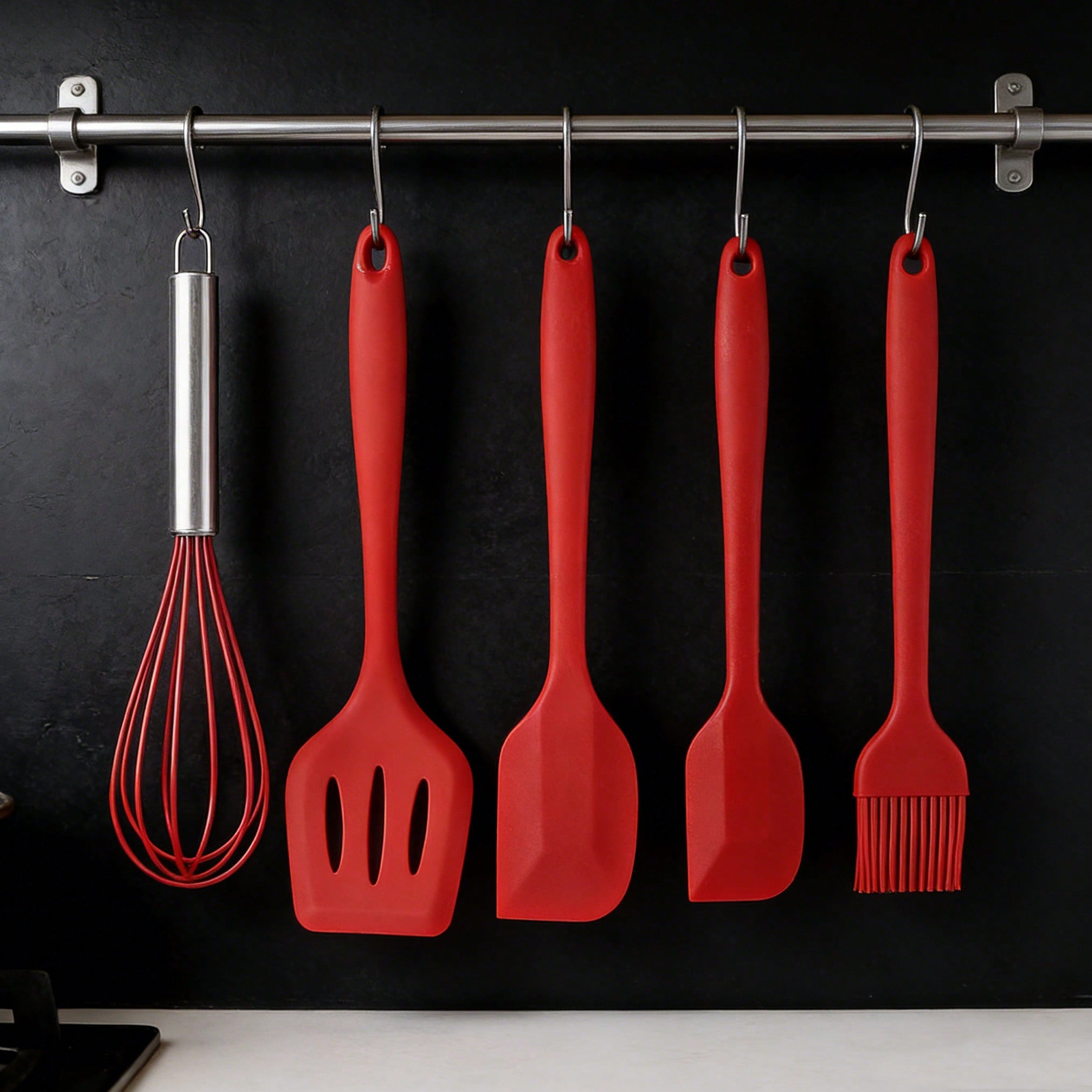Silicone Cooking Utensils Set, - Home Cooking Kitchen avis et prix