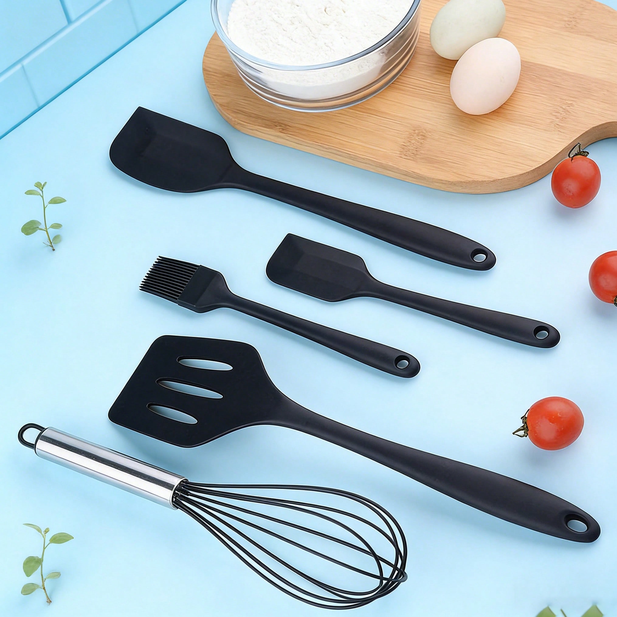 Silicone Cooking Utensils Set, - Home Cooking Kitchen avis et prix