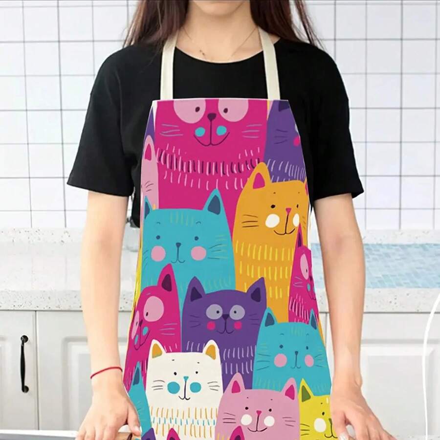 Cute Colorful Cats Pattern Kit - Home Cooking For Cats avis et prix