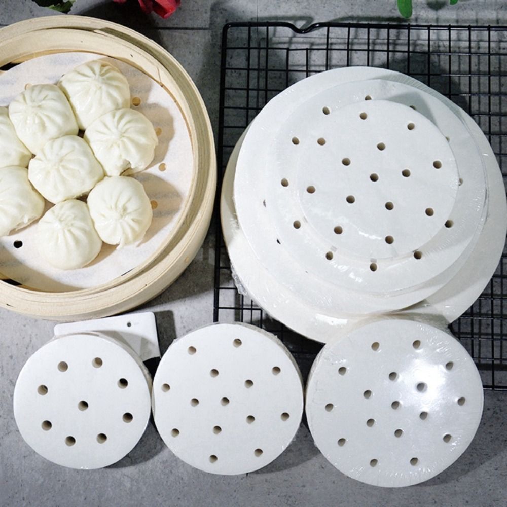100Pcs Steamed Paper Steamed B - Home Cooking Help avis et prix