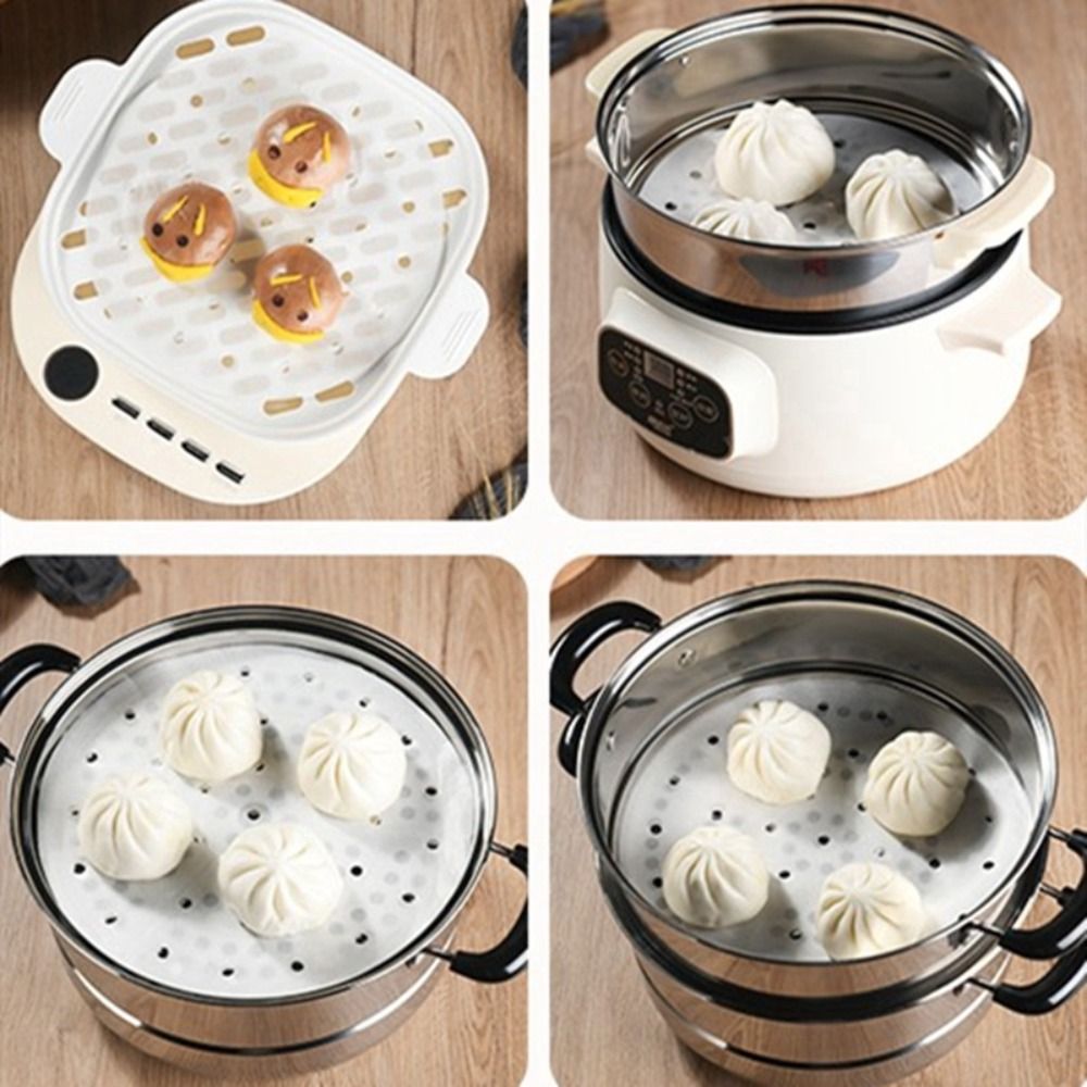 100Pcs Steamed Paper Steamed B - Home Cooking Help avis et prix